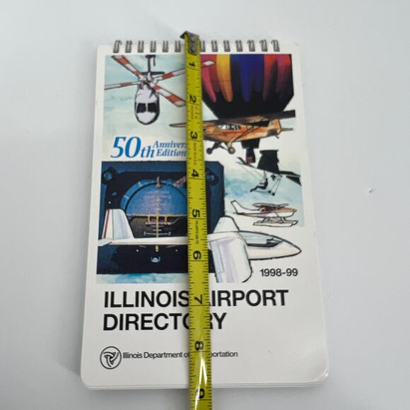 Vintage 50th Anniversary Edition Illinois Airport Directory - Picture 3 of 7